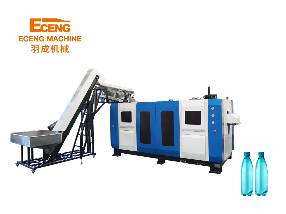 Four cavity automatic blow molding machine capacity up to 2L 